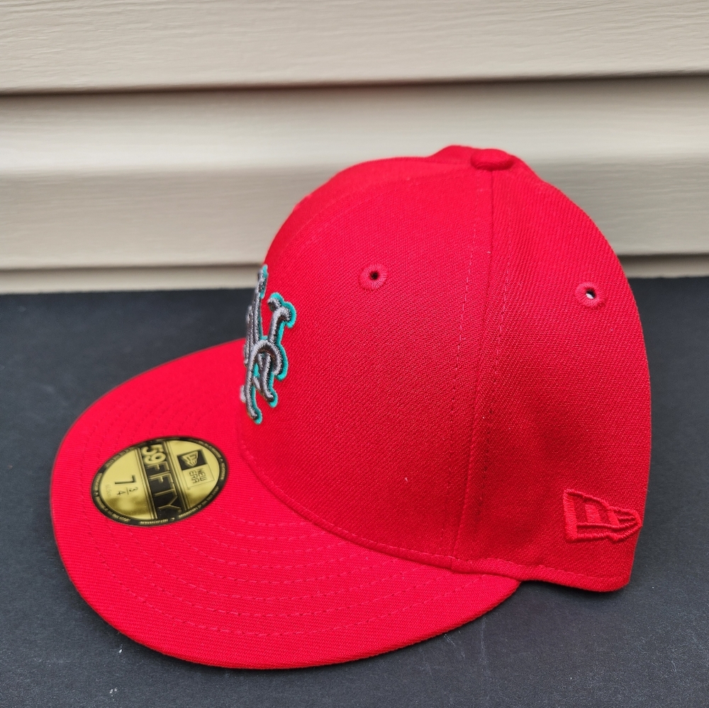 NEW YORK METS 1964 ALL STAR GAME59FIFTY NEW ERA FITTED HAT 7 3/4 - Picture 3 of 5